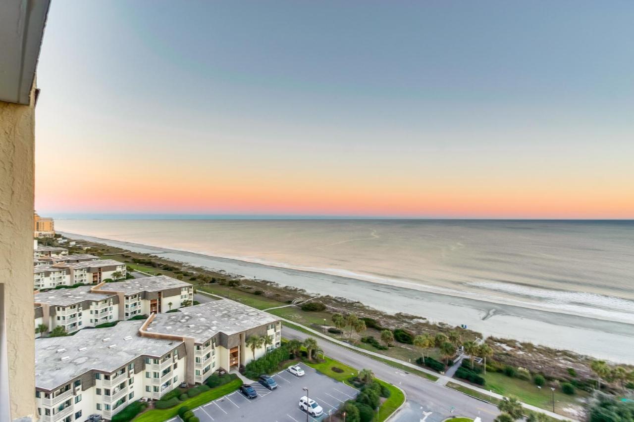 Scenic Views From The Balcony At Ocean Forest Plaza Condos Myrtle Beach Exterior foto