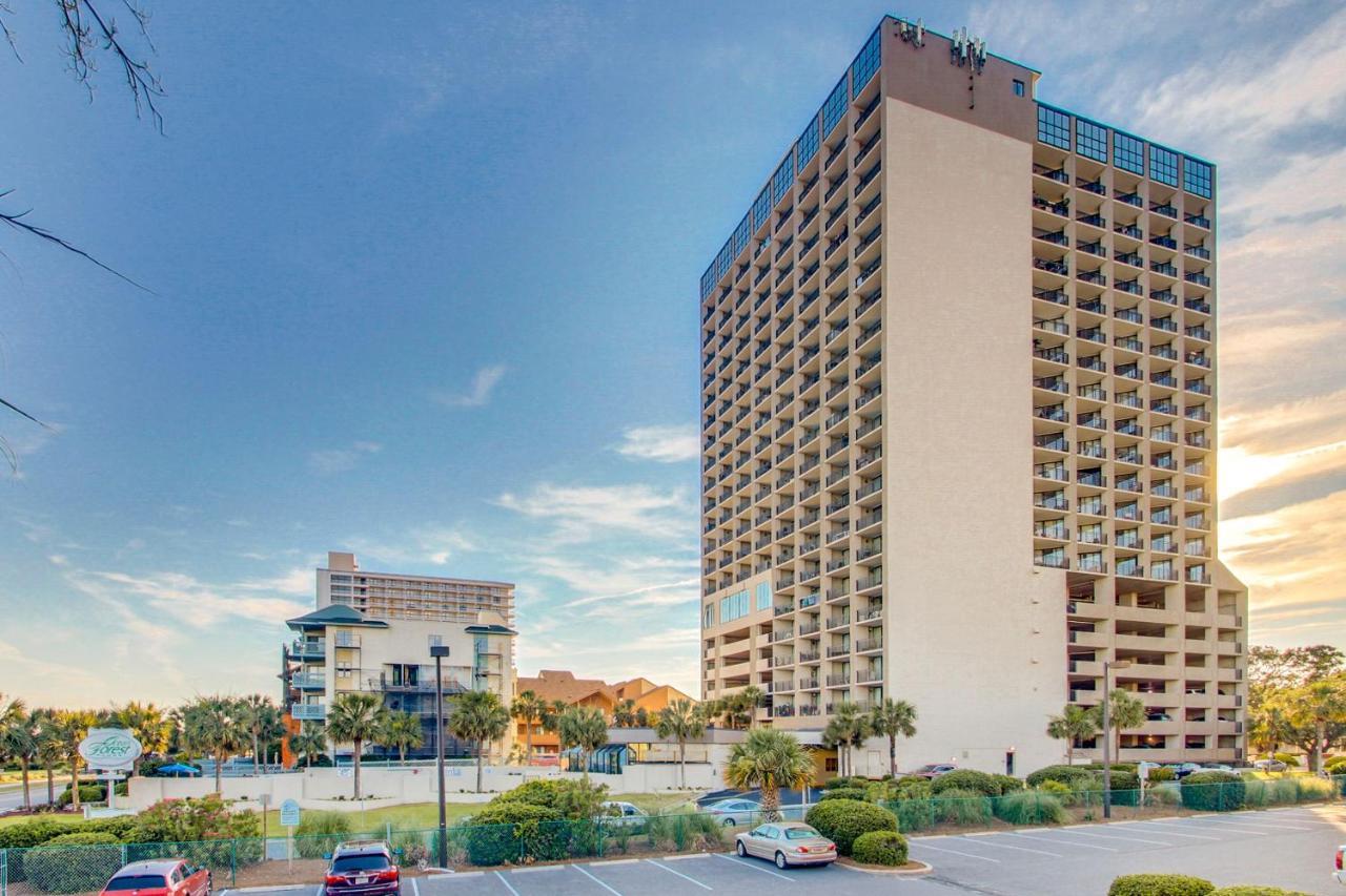 Scenic Views From The Balcony At Ocean Forest Plaza Condos Myrtle Beach Exterior foto